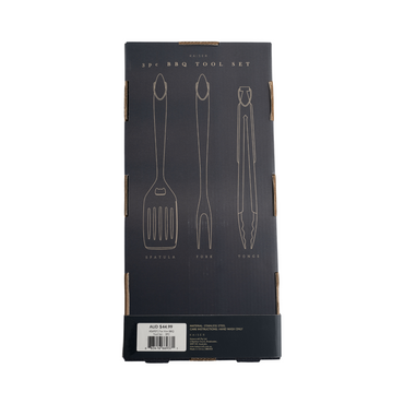 BBQ Tool Set 3pc