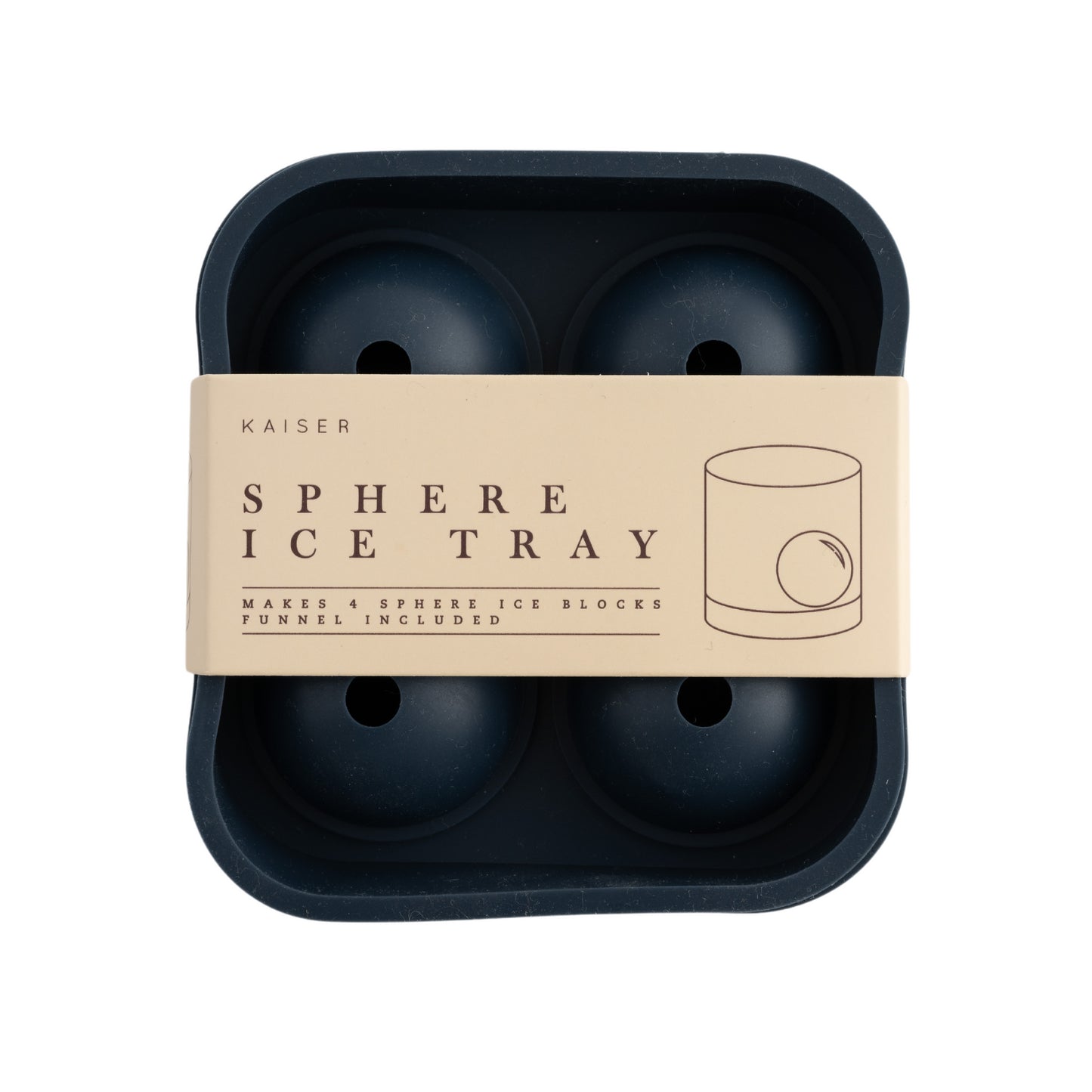 Sphere Ice Tray - NAVY