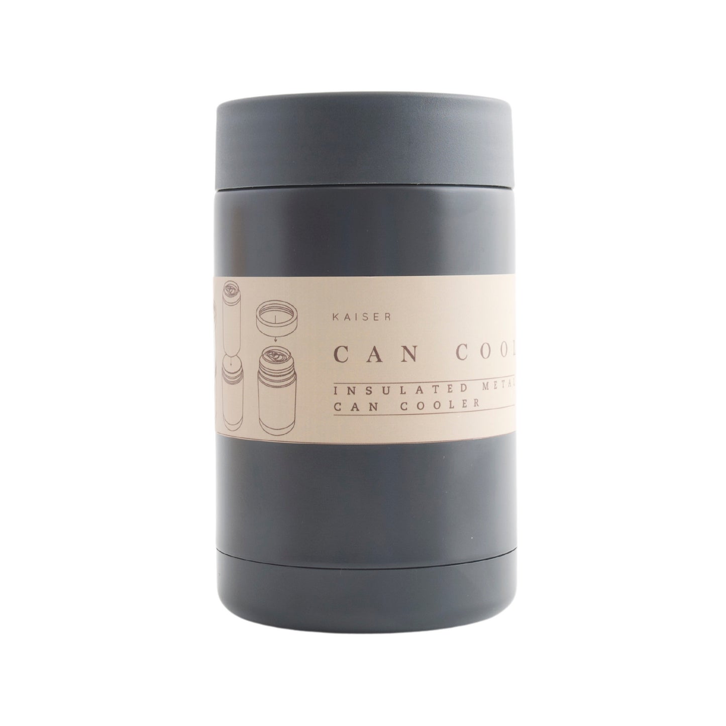 Can Cooler - GUNMETAL