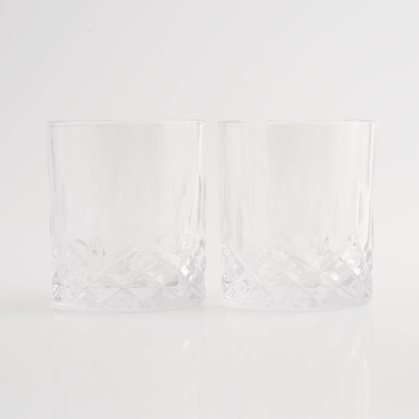 Whiskey Glasses 2Pk - Diamond