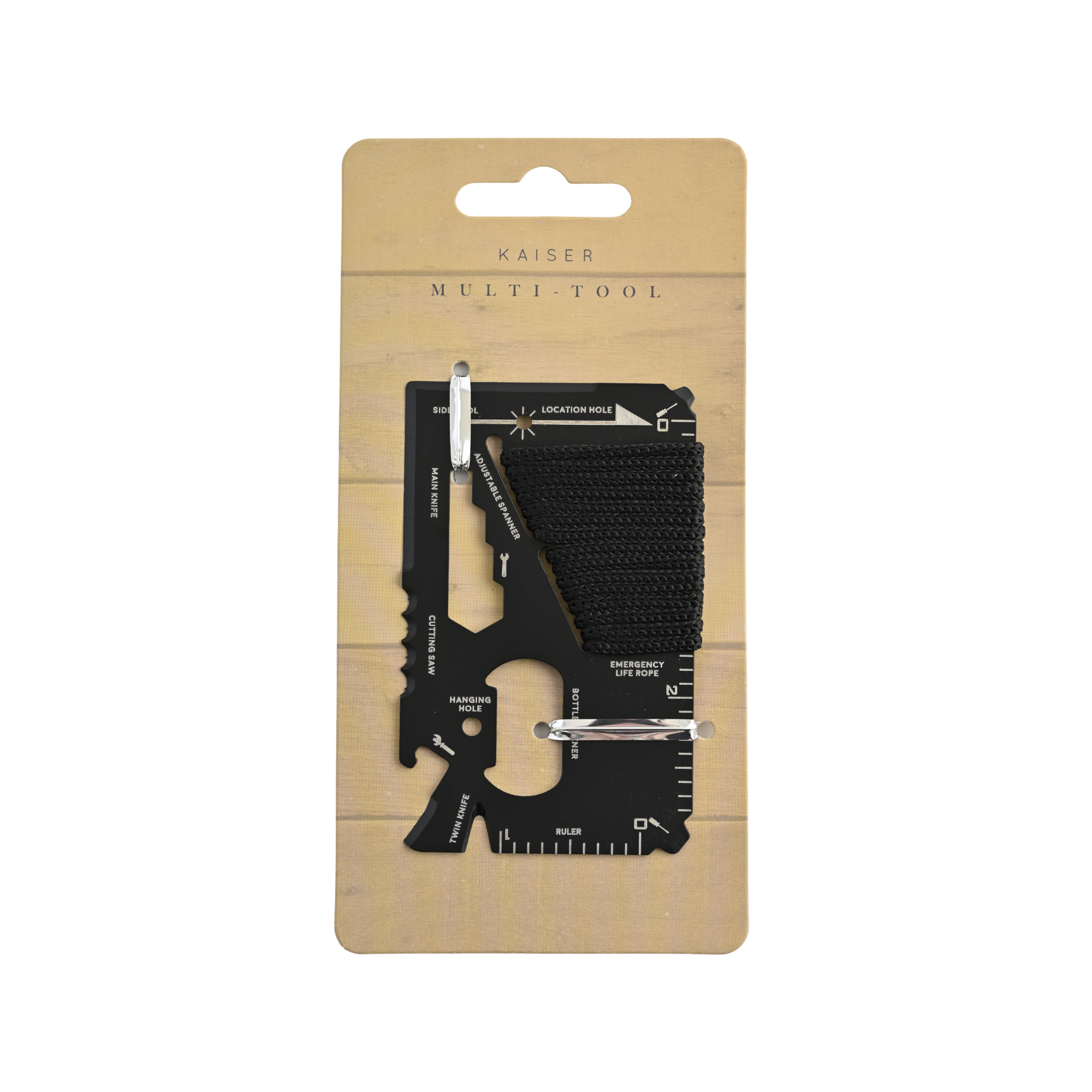 Rectangle Multi Tool - Black