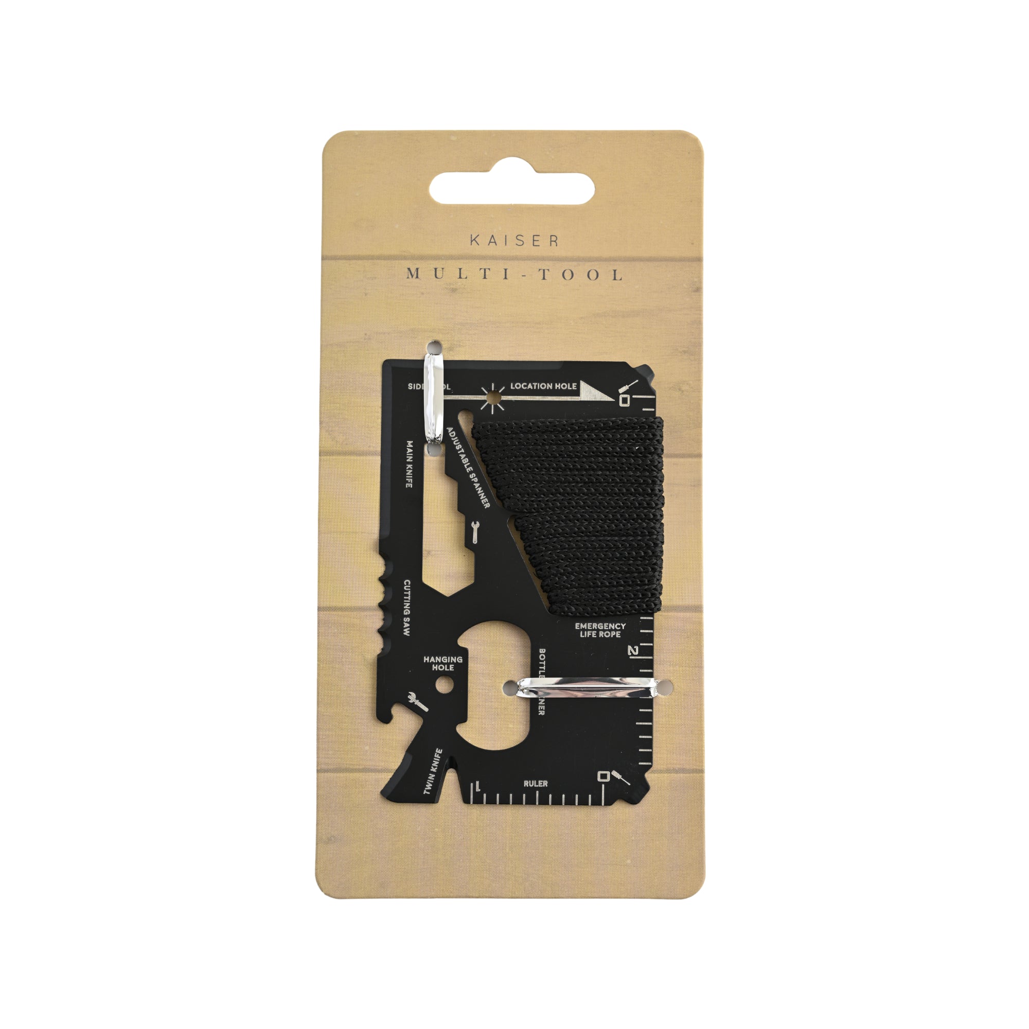 Rectangle Multi Tool - Black