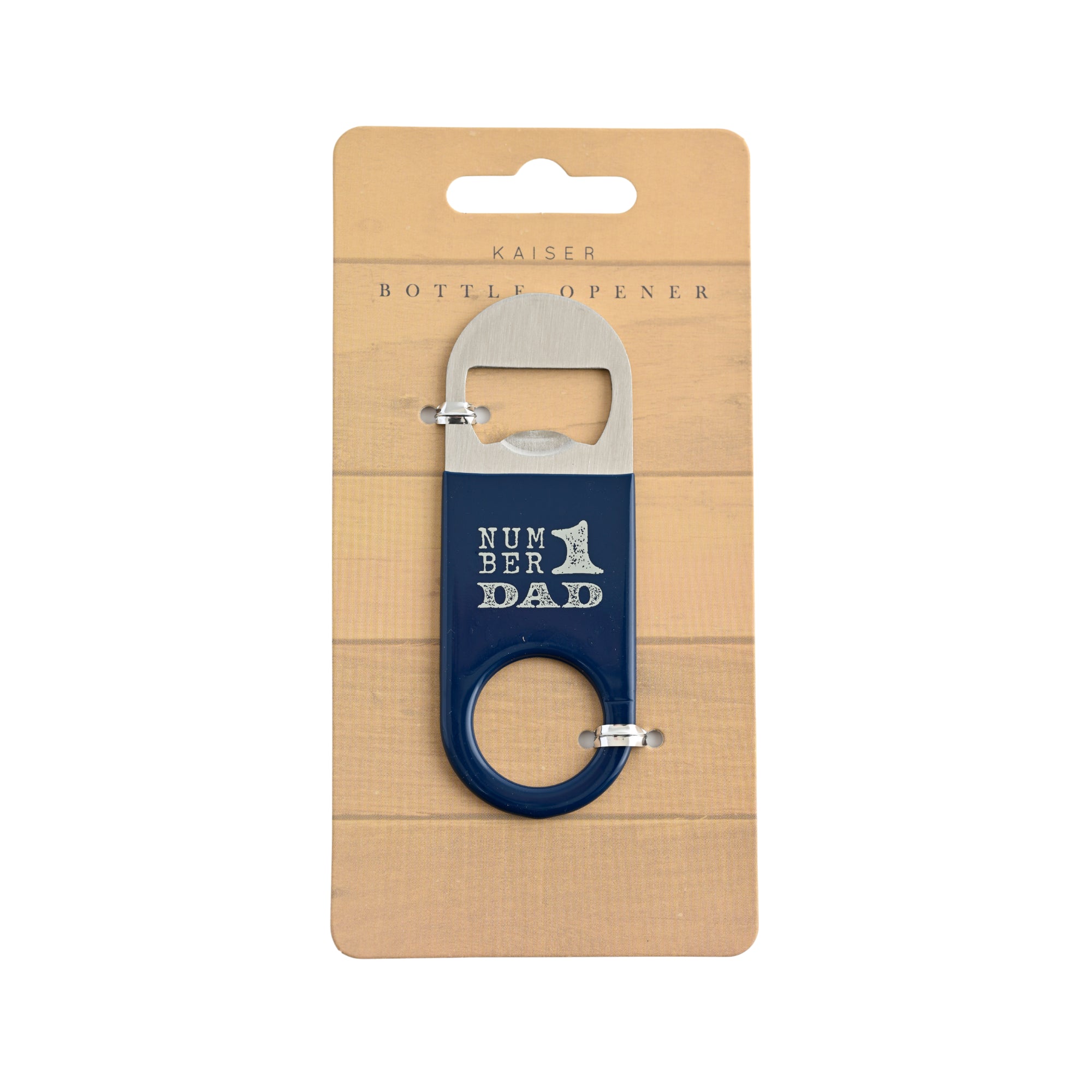 Bottle Opener Keyring - Navy