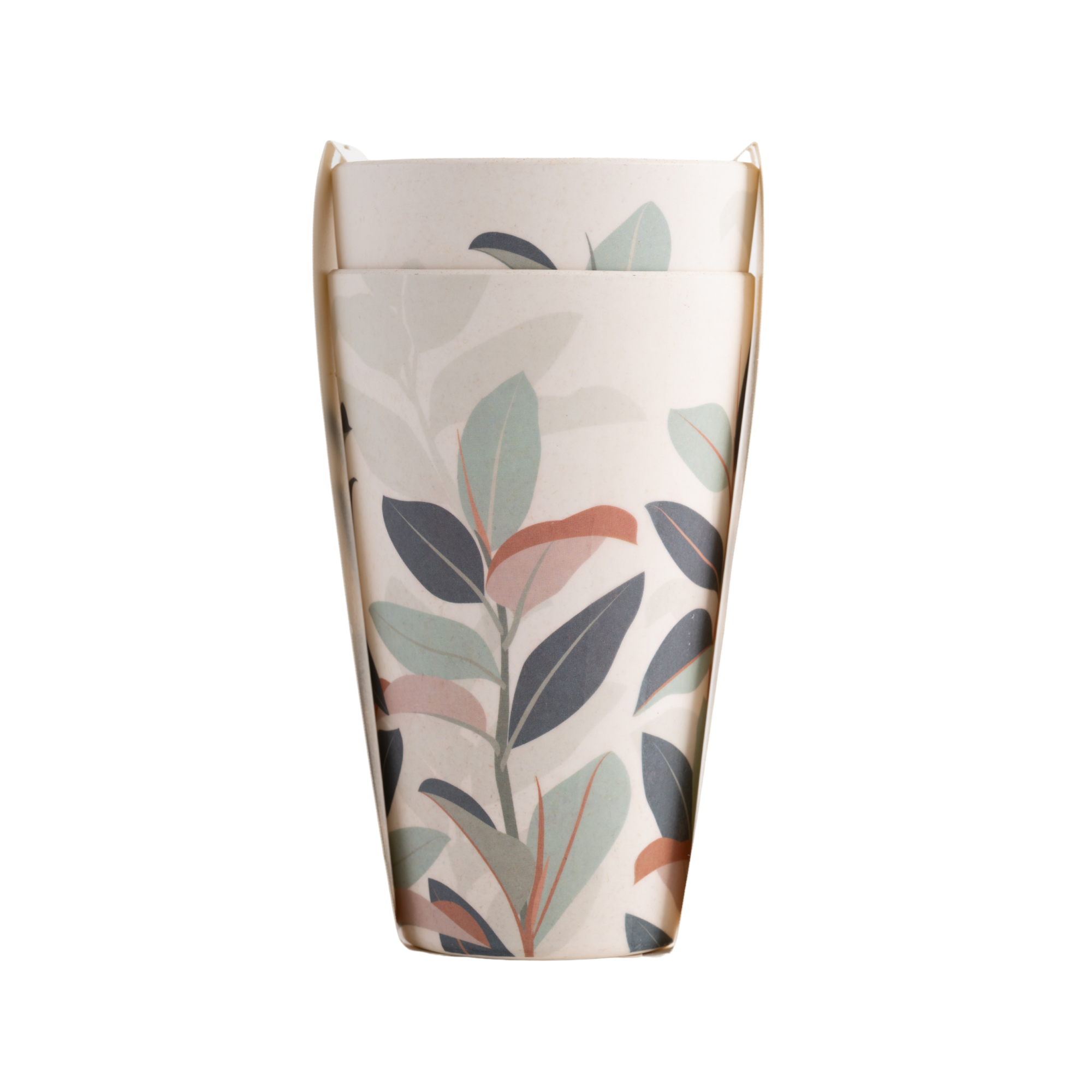 2Pk Bamboo Tumbler - Tropic Leaves