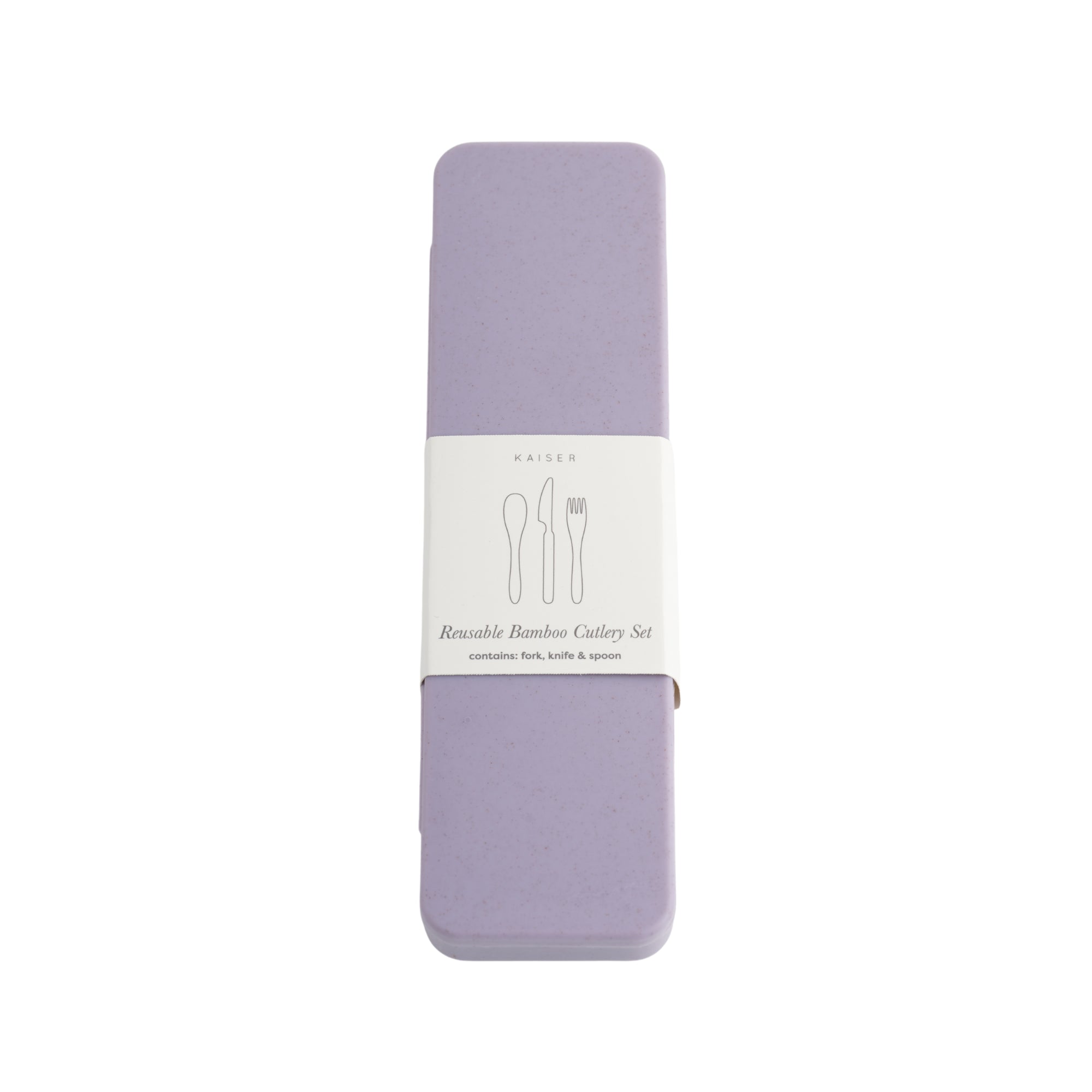 Bamboo Cutlery - Lilac