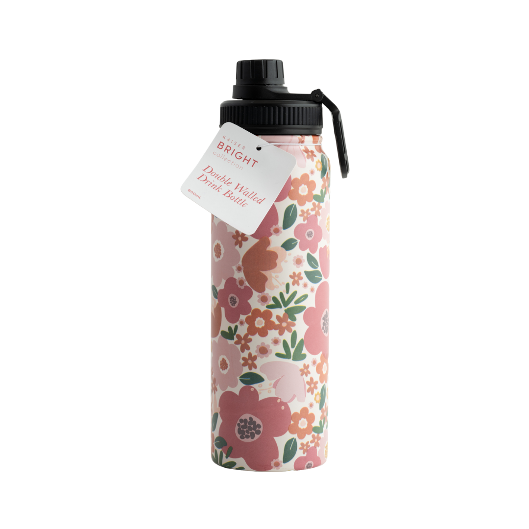 Insulated Drink Bottle 800Ml - Garden