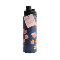 Insulated Drink Bottle 800Ml - Posies