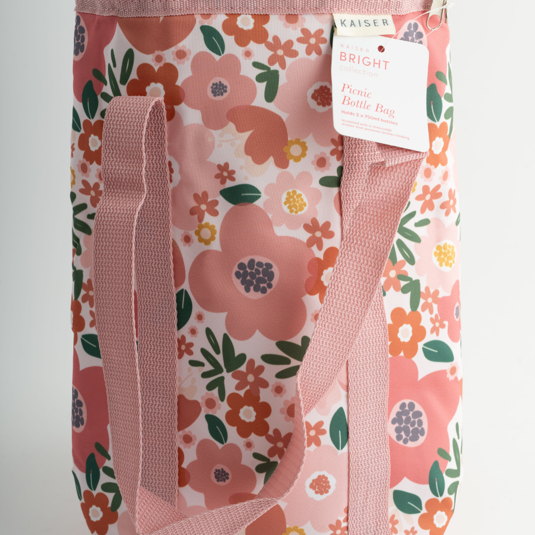 Picnic Bottle Bag - Garden