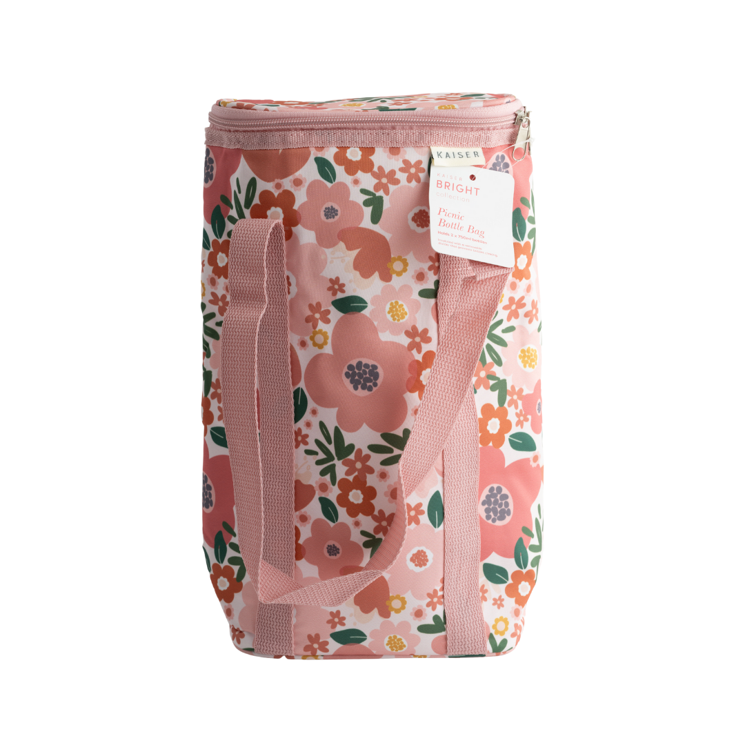 Picnic Bottle Bag - Garden