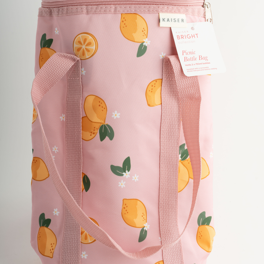 Picnic Bottle Bag - Citrus