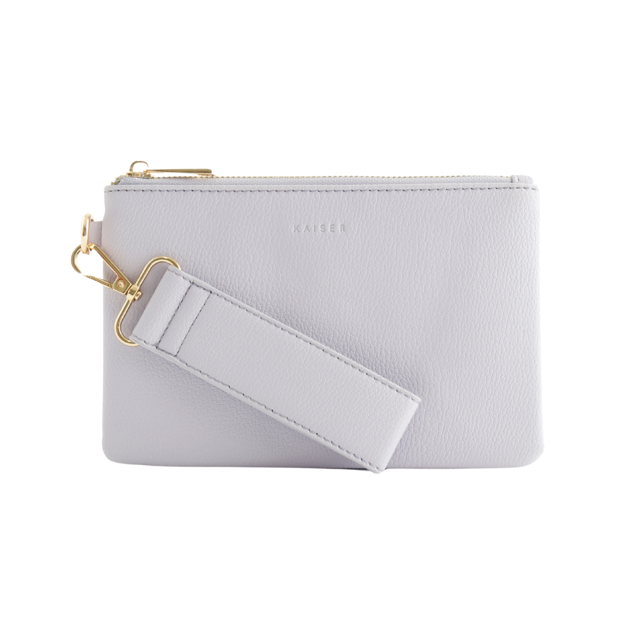 Clutch With Strap - Lilac