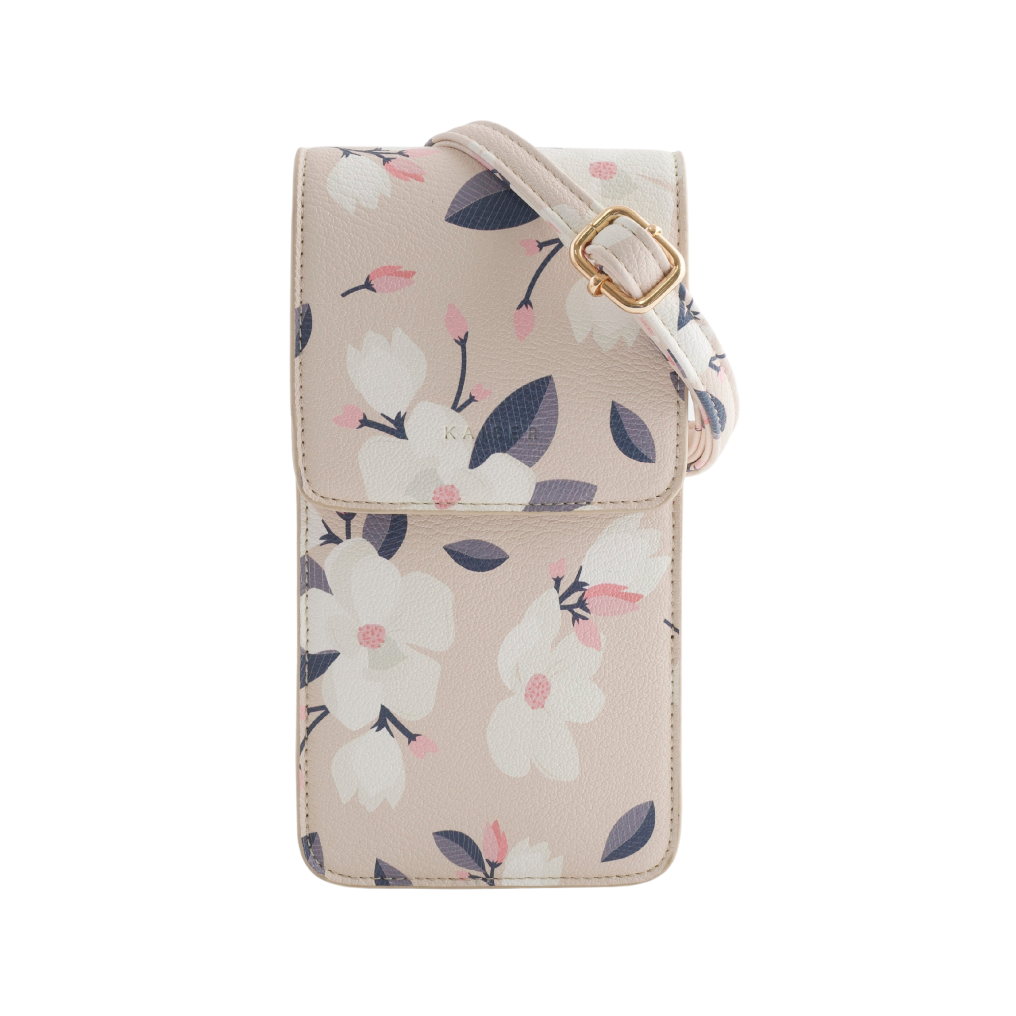 Crossbody Phone Bag - Pretty Floral