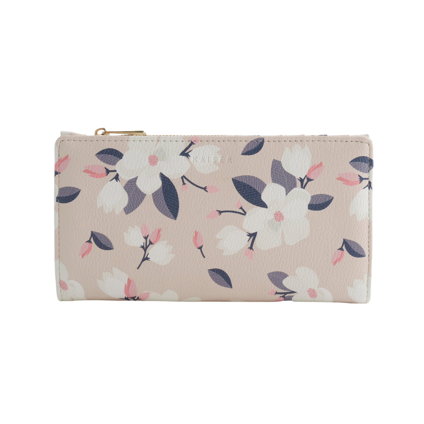 Faux Leather Purse - Pretty Floral