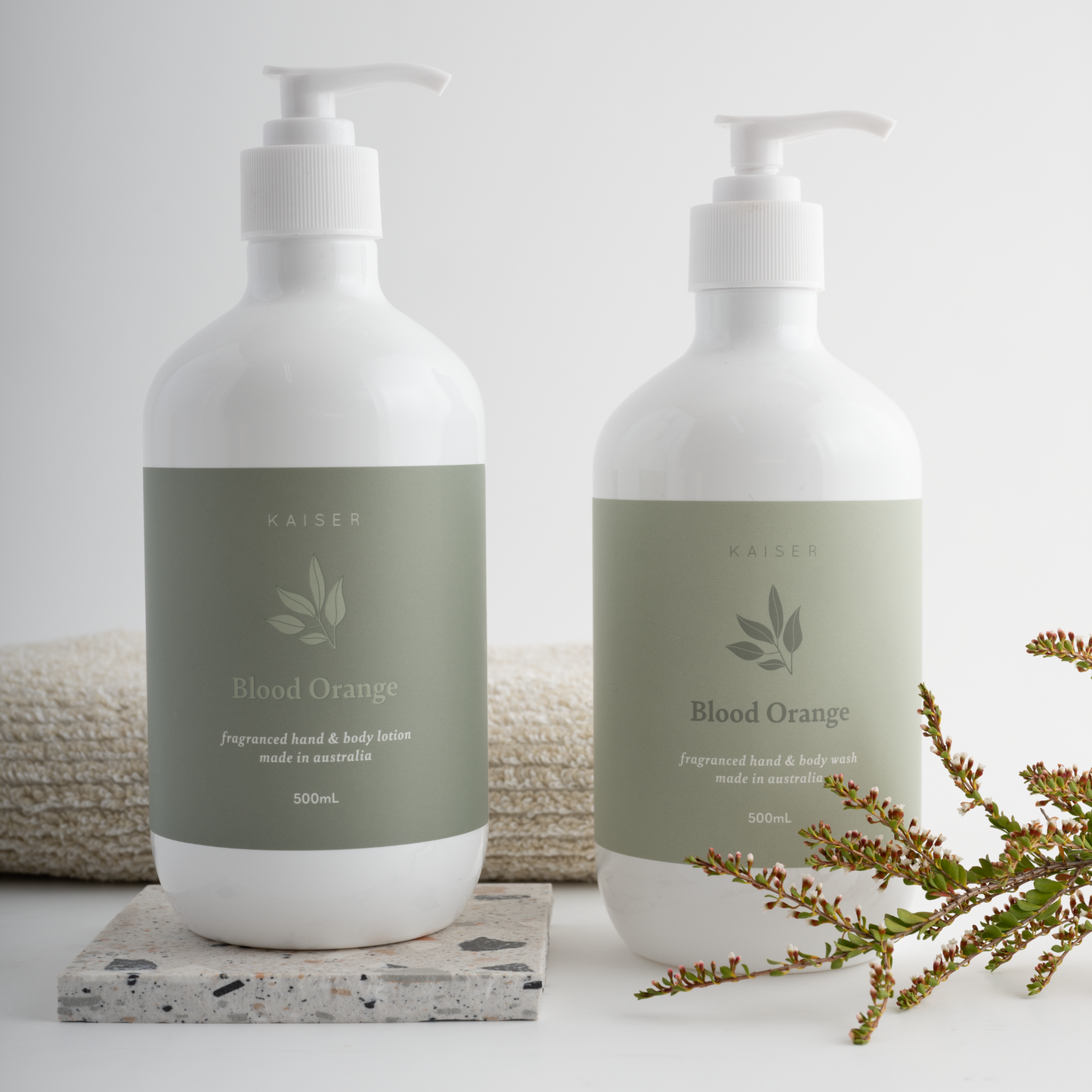 Hand & Body Wash/ Body Lotion Duo - Blood Orange