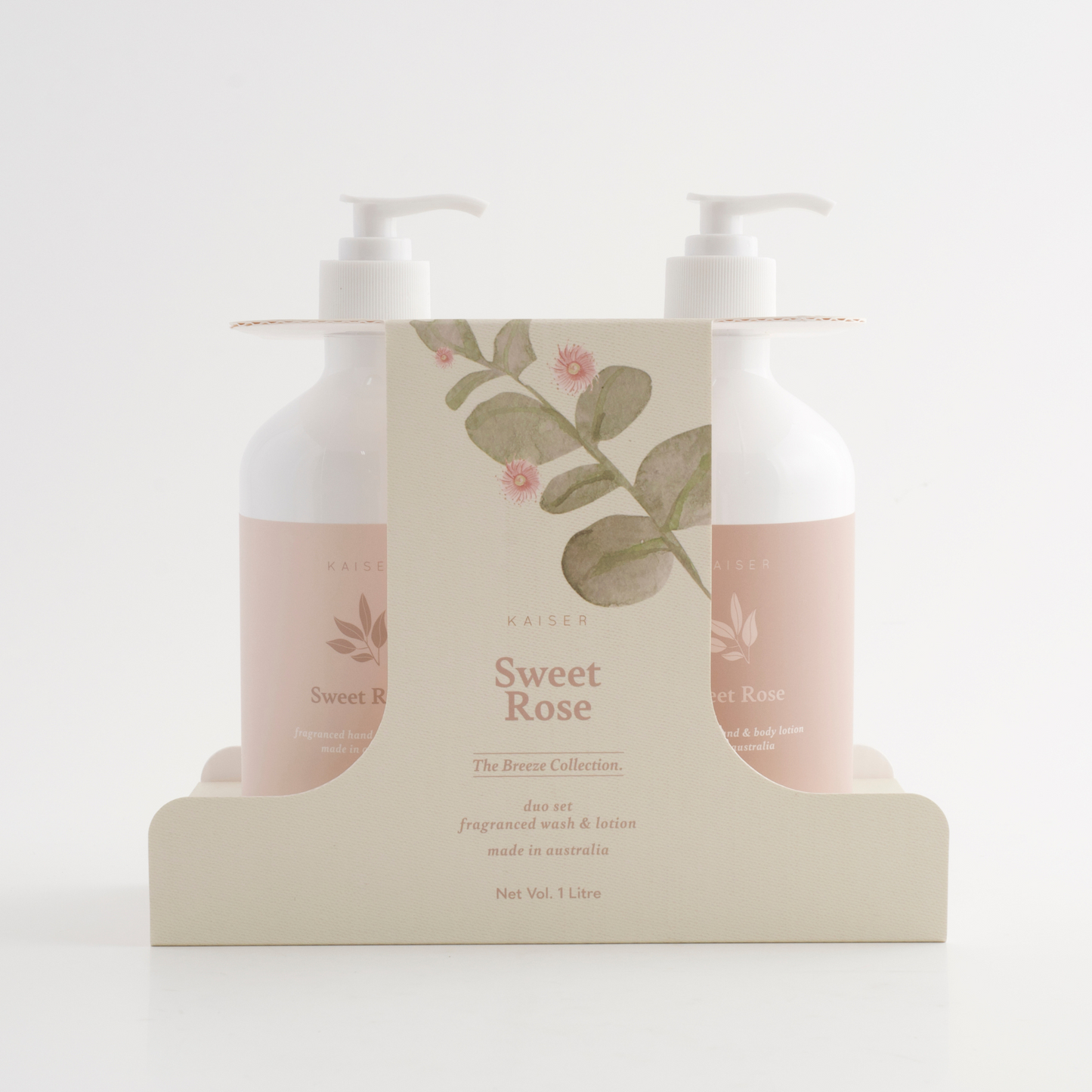 Hand & Body Wash/ Body Lotion Duo - Sweet Rose