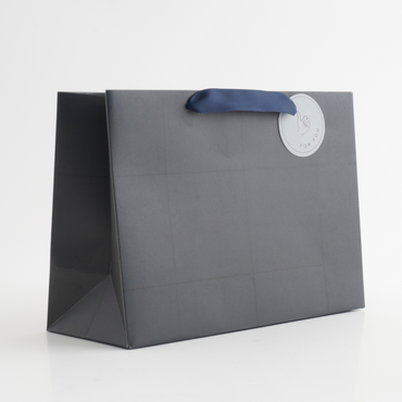 Med Gift Bag For Him - Navy Check