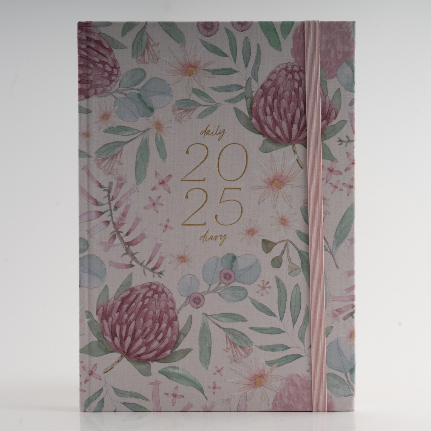 2025 A4 Daily Diary - Waratah