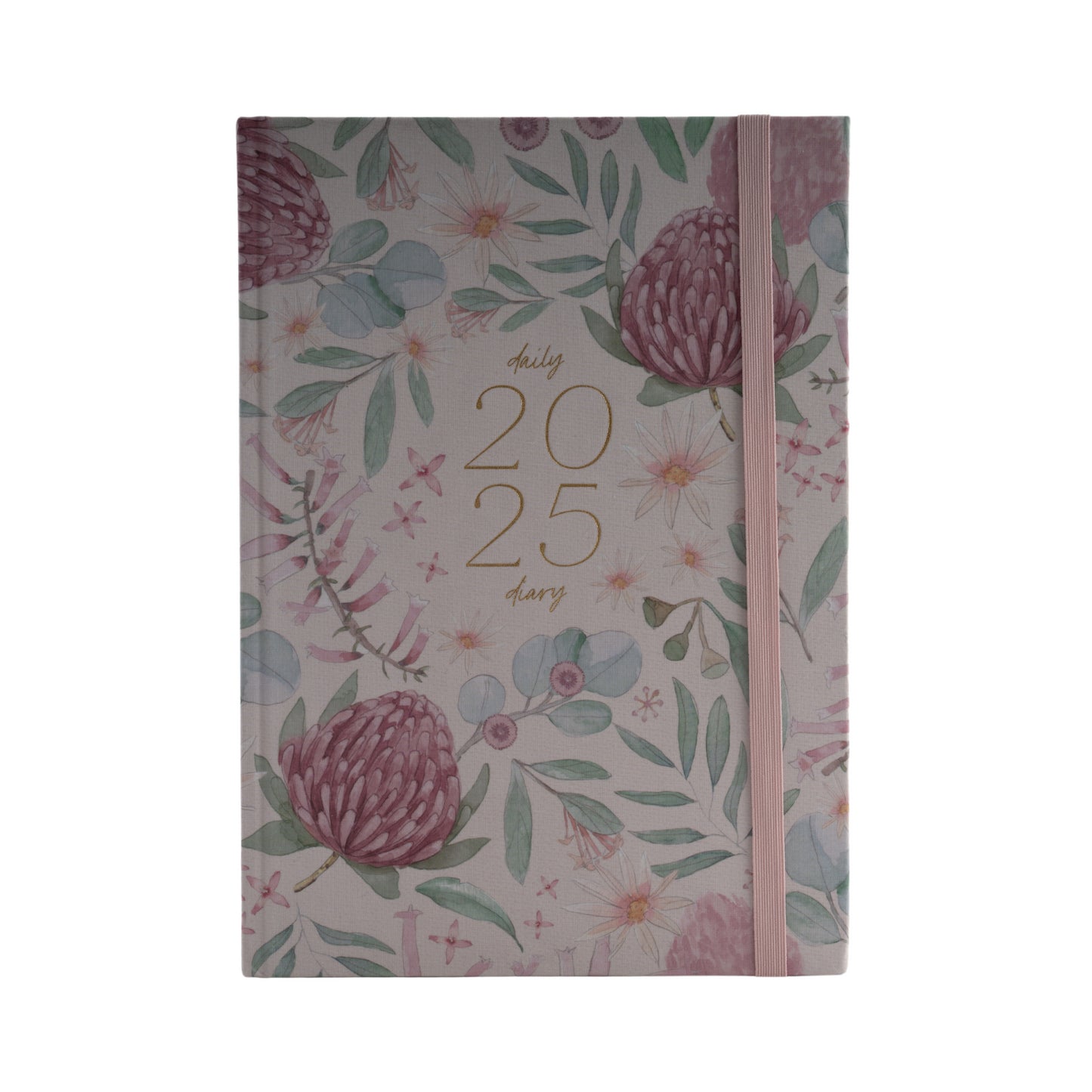 2025 A4 Daily Diary - Waratah