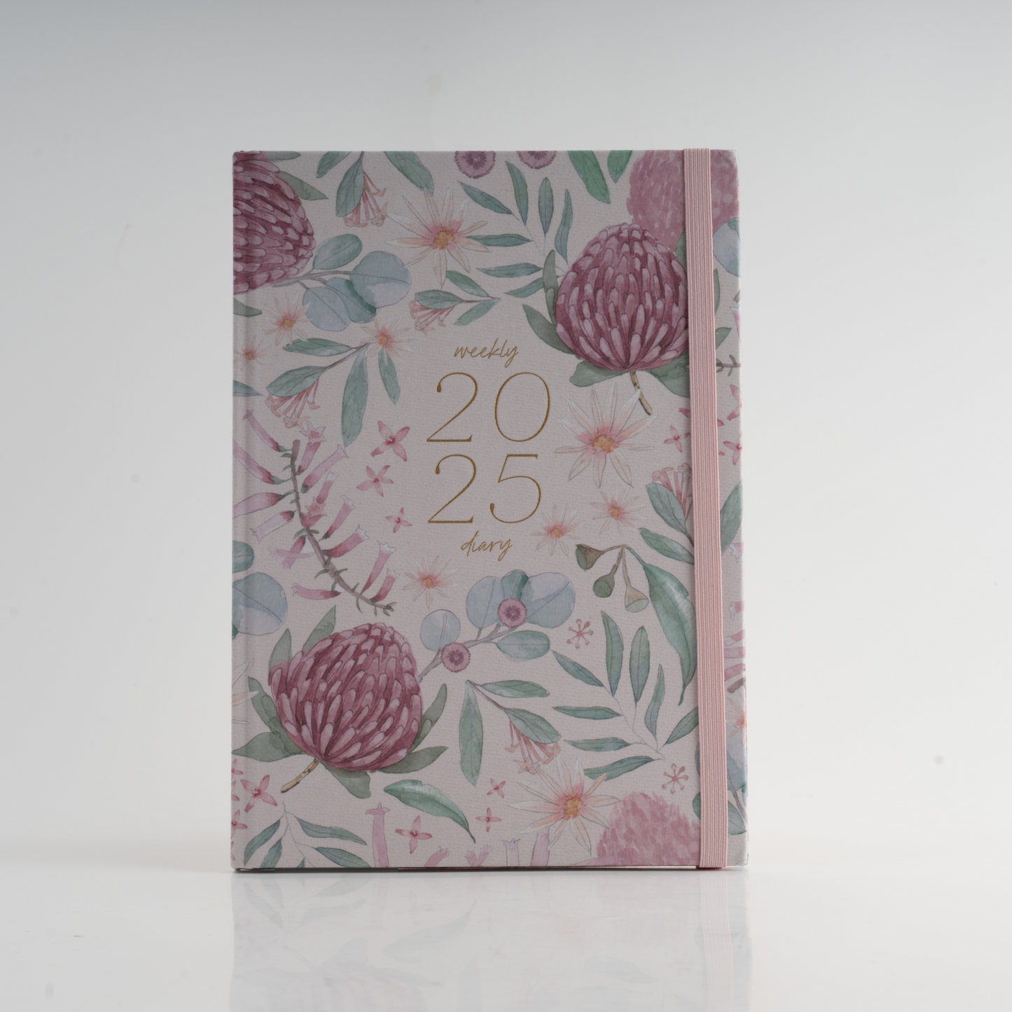 2025 A4 Weekly Diary - Waratah