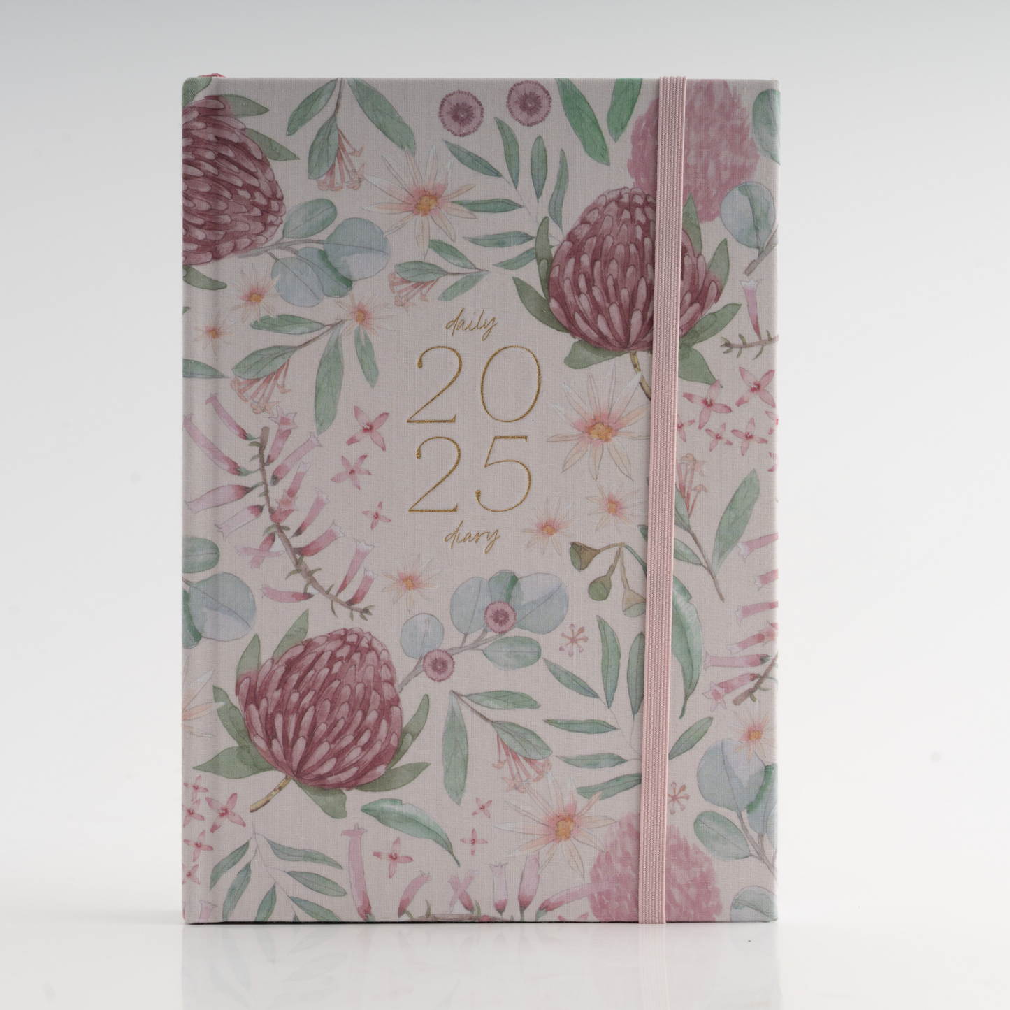 2025 A5 Daily Diary - Waratah