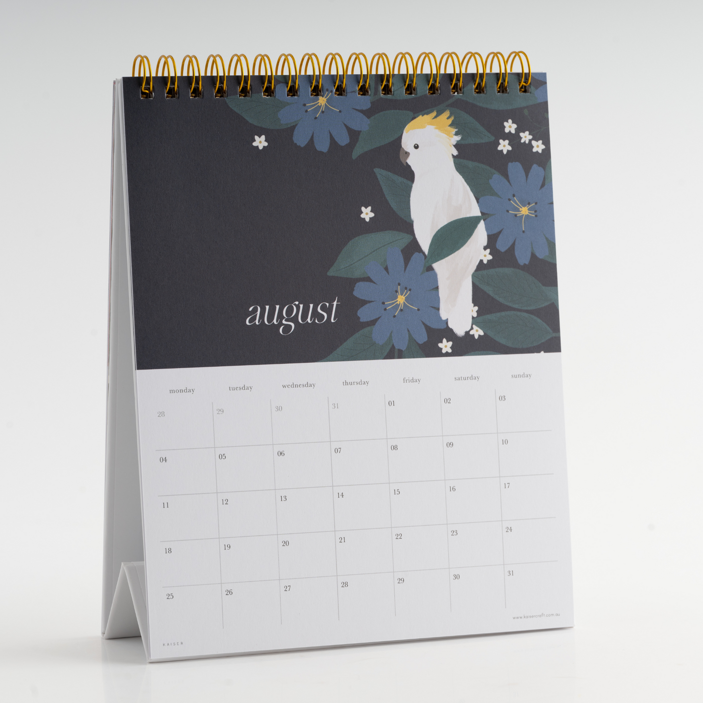 2025 Desk Calendar - Birdsong