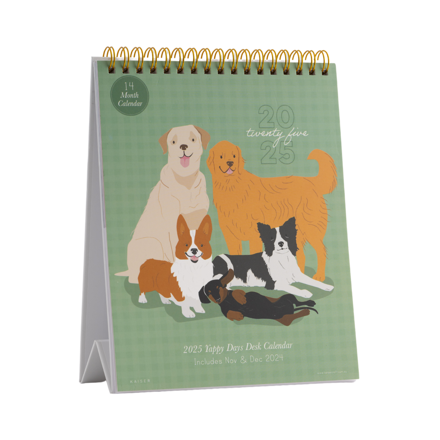 2025 Desk Calendar - Yappy Days