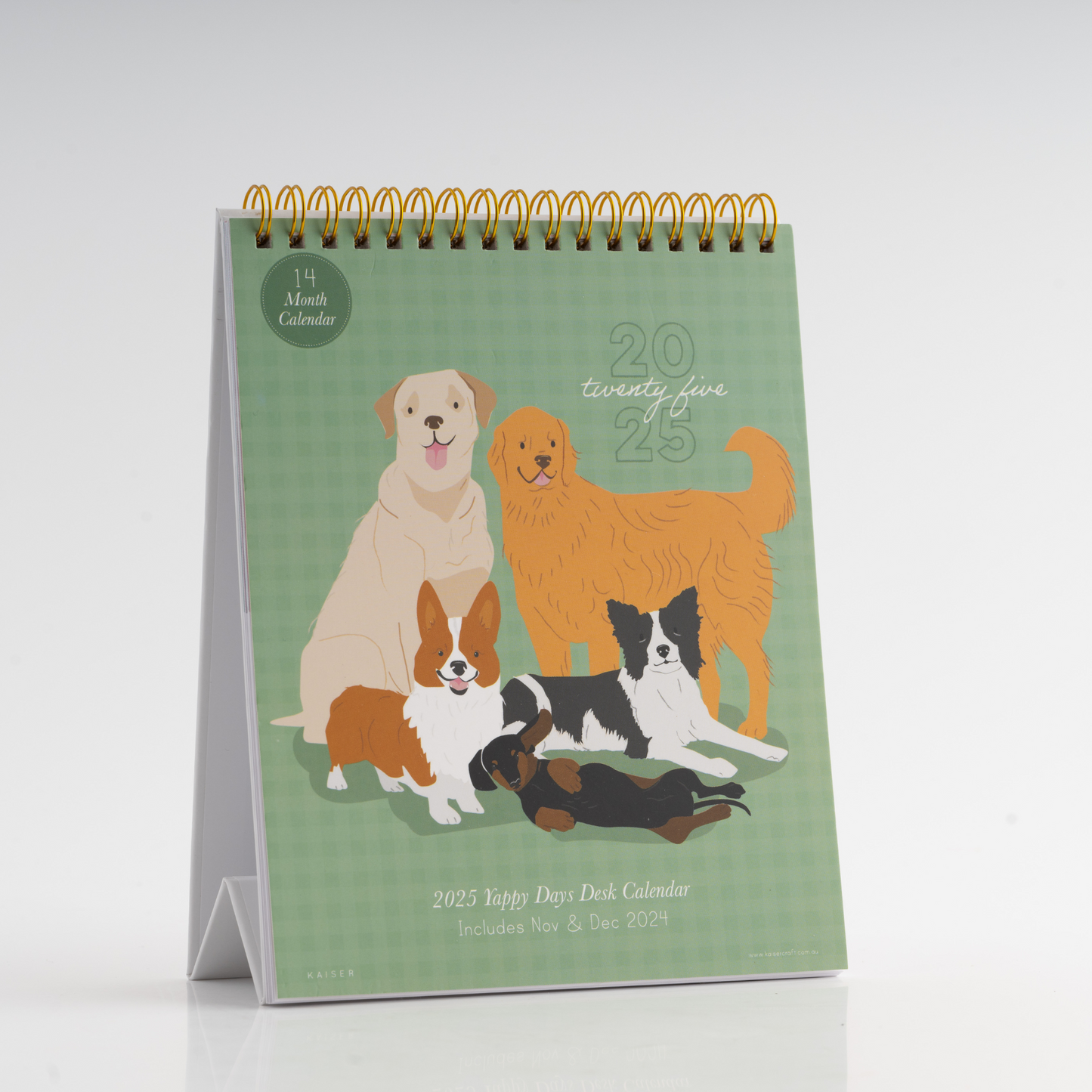 2025 Desk Calendar - Yappy Days