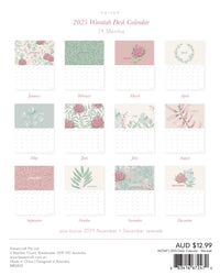 2025 Desk Calendar - Waratah