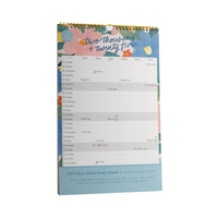 2025 Family Calendar - Flower Market