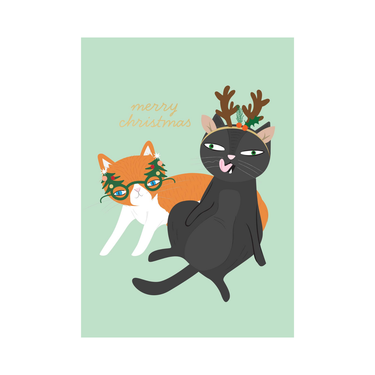 Christmas Card - Christmas Cats