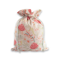 Medium Fabric Bag - Waratah