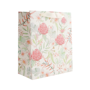 Christmas Small Gift Bag - Waratah