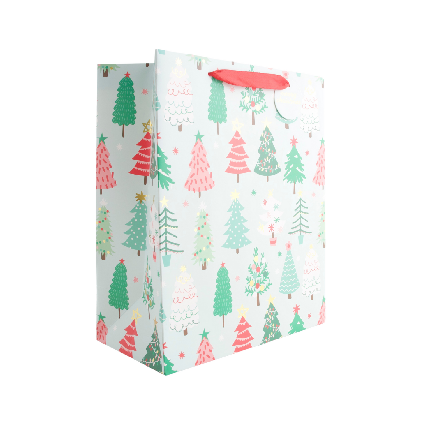 Christmas Large Gift Bag - Festive Trees