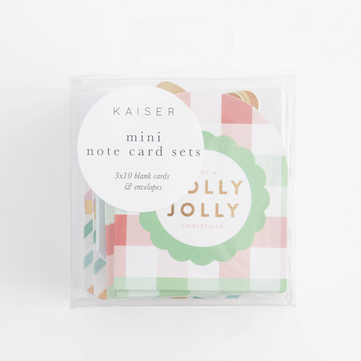 Mini Notecard Set - Holly Jolly