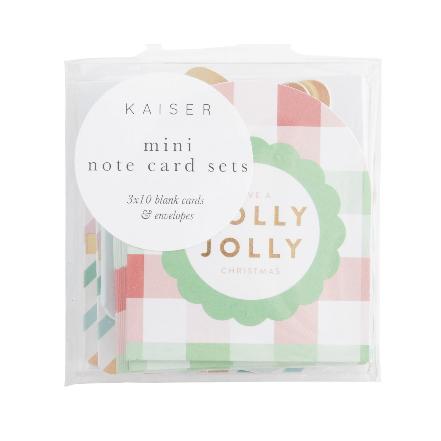 Mini Notecard Set - Holly Jolly