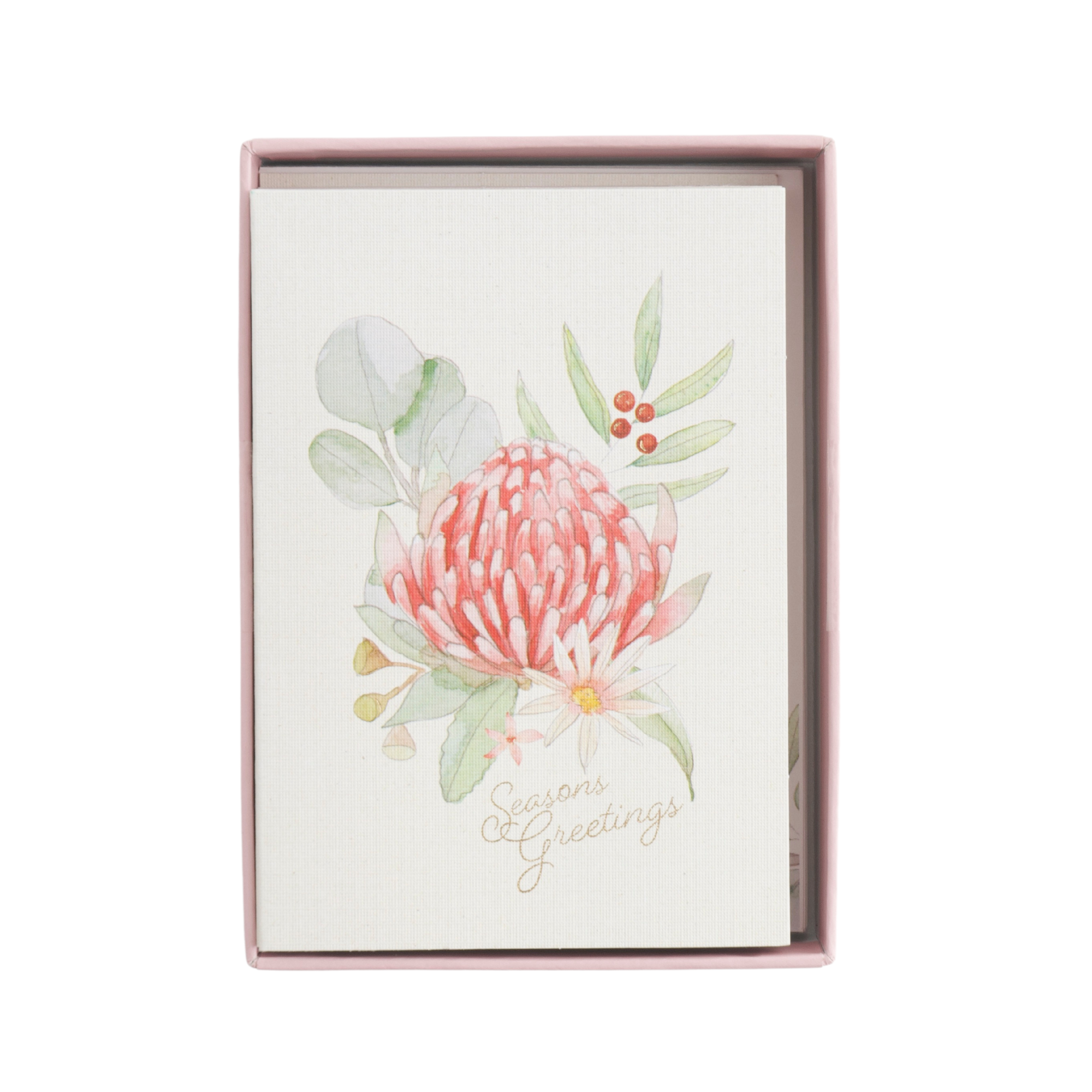 Christmas Notecard Set - Waratah