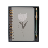 Mini Boxed Journal With Pen - Blossom