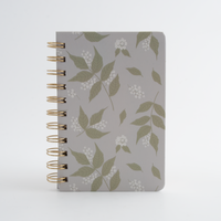 Mini Boxed Journal With Pen - Evergreen