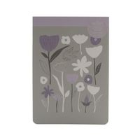 A5 To Do List Desk Pad - Lilac Blooms