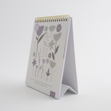 2025 Desk Calendar - Lilac Blooms