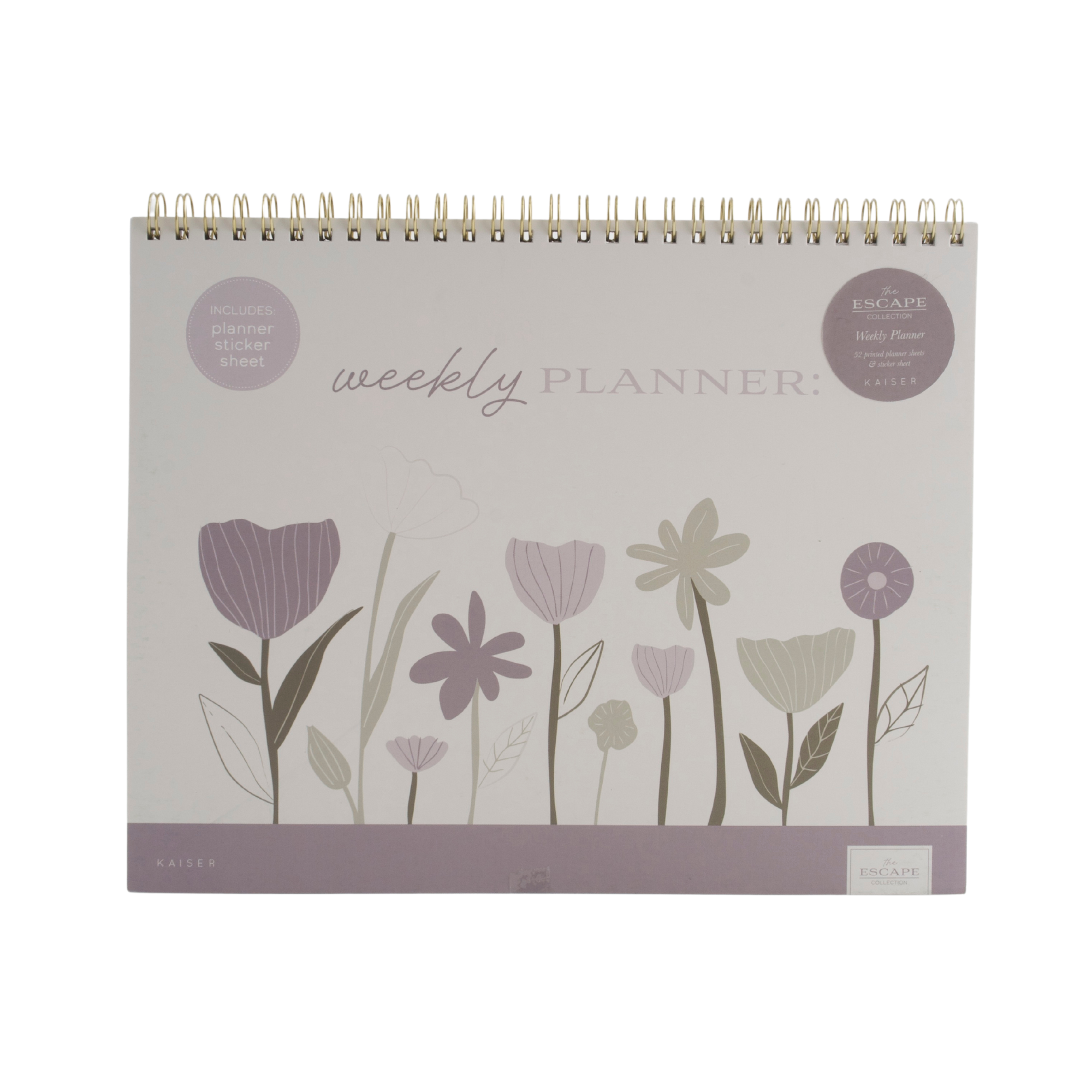 Weekly Planner - Lilac Blooms