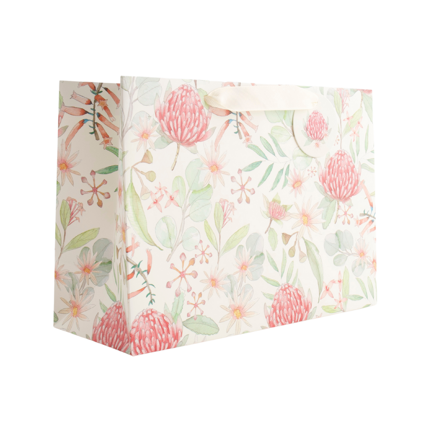 Christmas Medium Gift Bag - Waratah