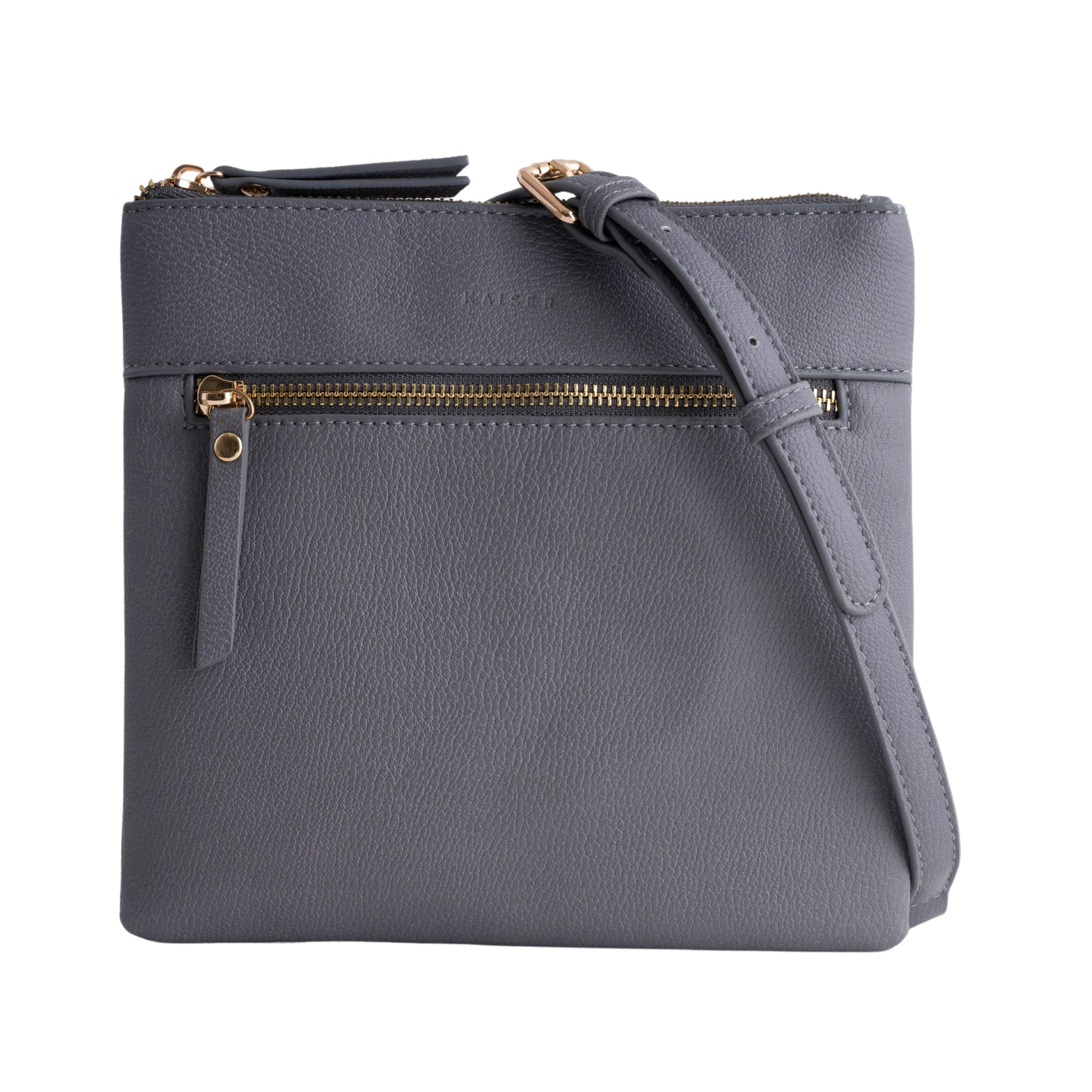 Square Shoulder Bag - Fossil Grey