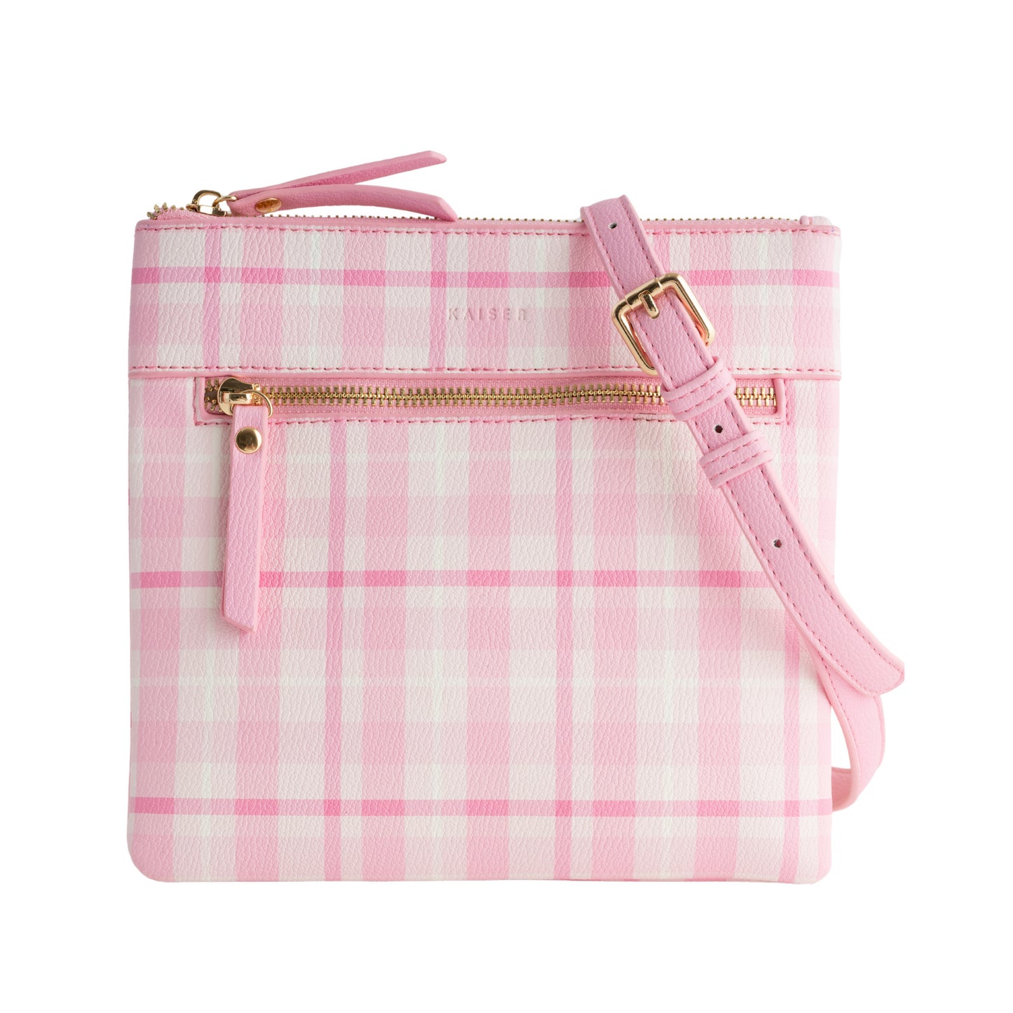 Square Shoulder Bag - Gingham