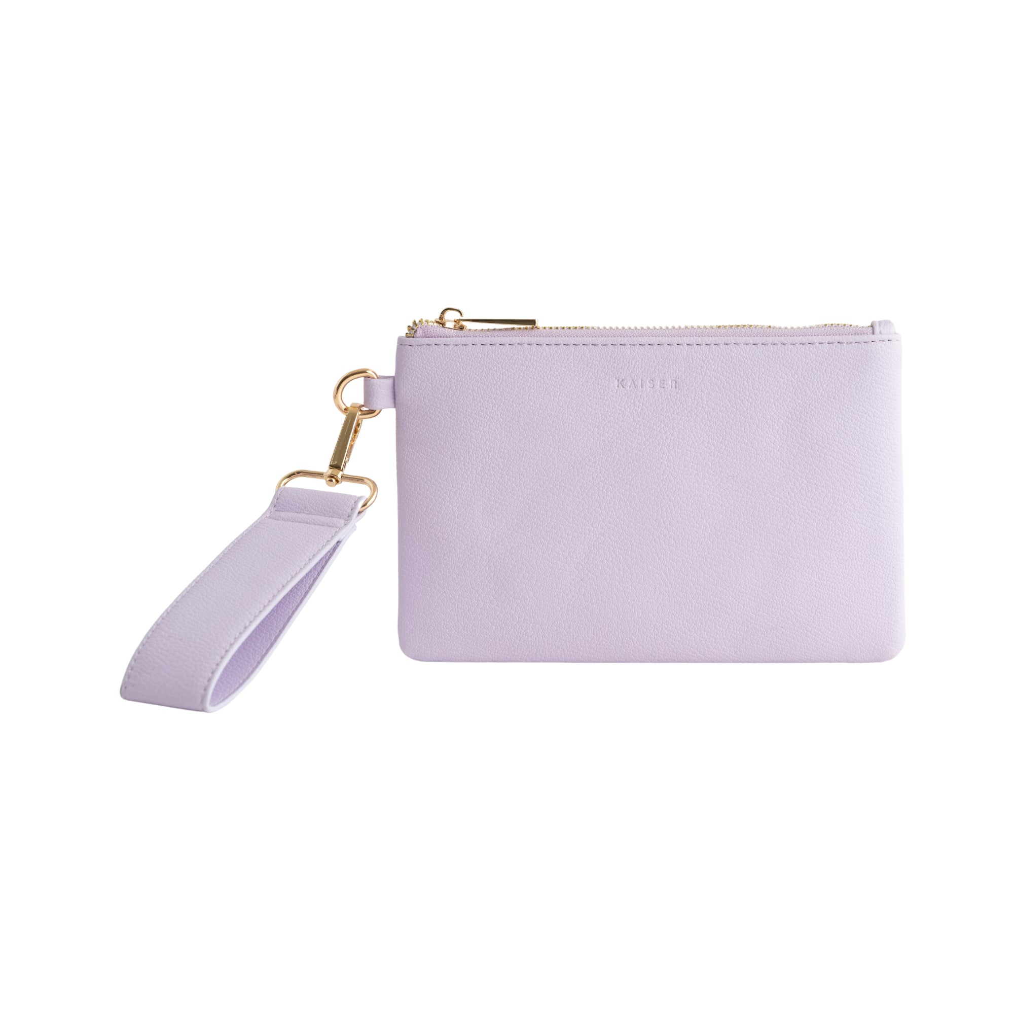 Clutch With Strap - Lilac