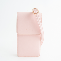 Crossbody Phone Bag - Blush Pink