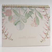 Weekly Planner Spiral - Blooming