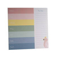 Sq Checklist Notepad - Galah