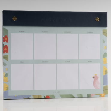 Weekly Desk Planner - Flower Bunch