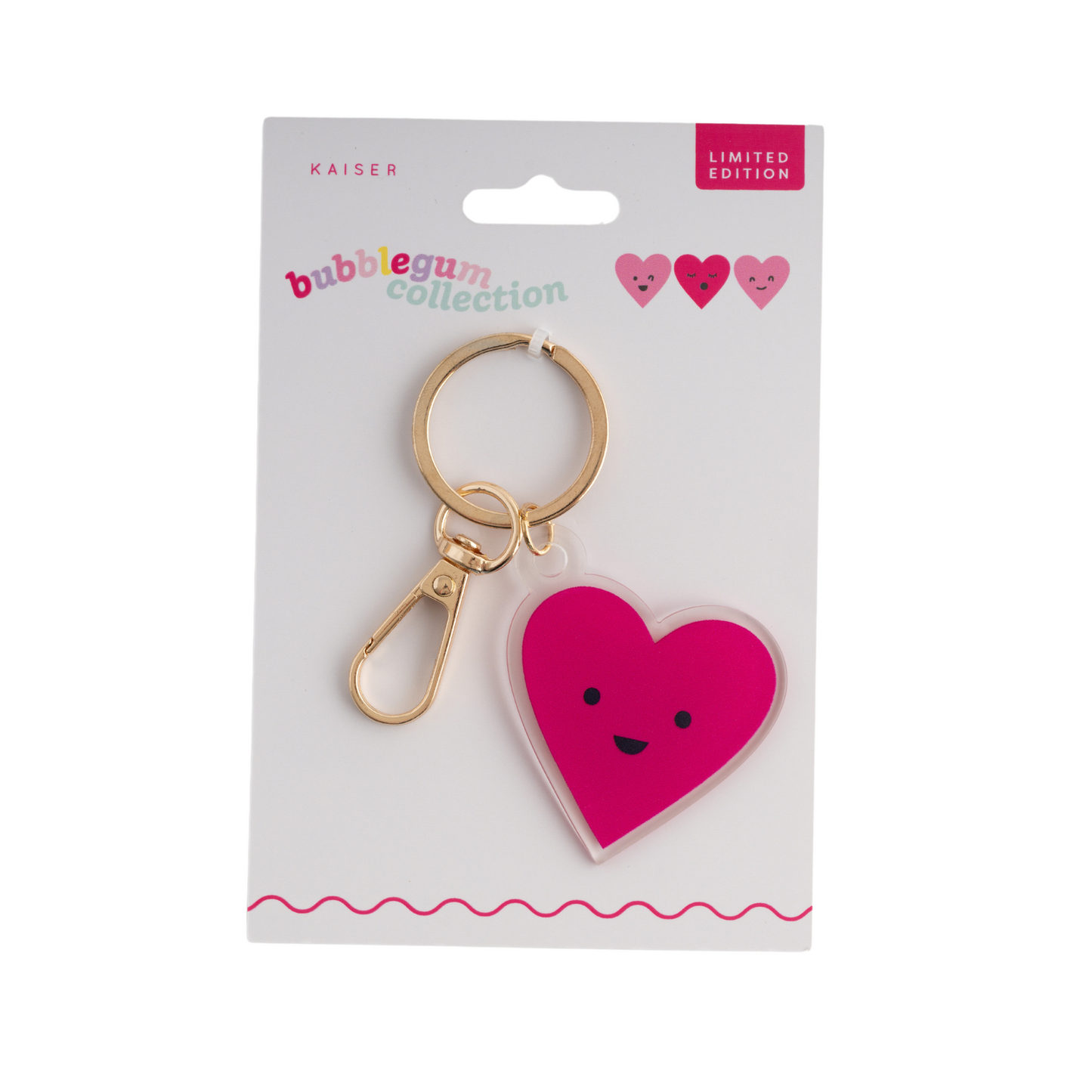 Keychain - Heart Face